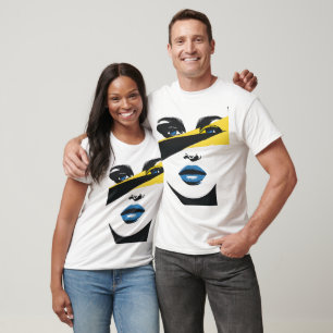 Minimalist abstract face T-Shirt
