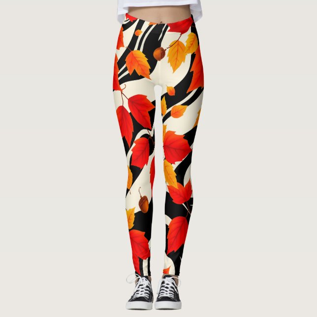 Minimalist Abstract Leggings (Front)