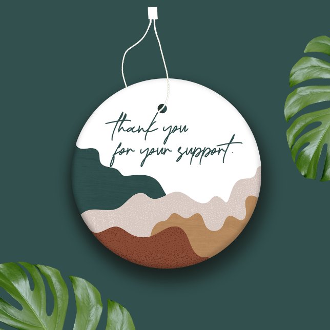 Minimalist Abstract Packaging Business Hang Tag (Creator Uploaded)