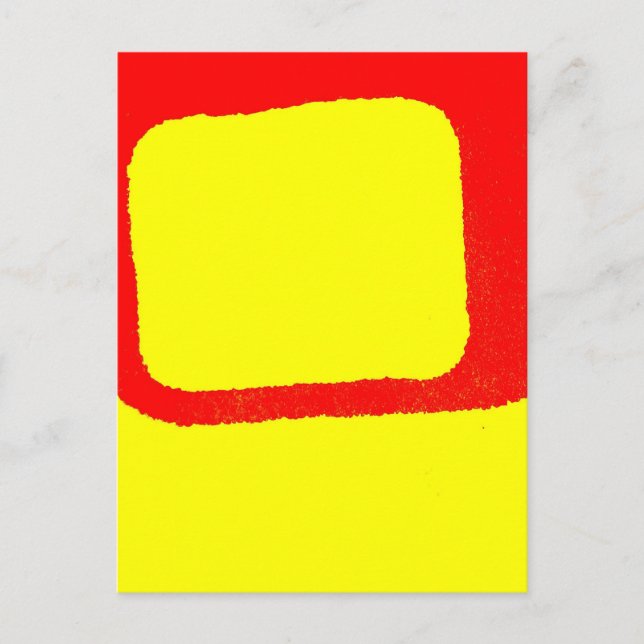 Minimalist Abstract Postcard (Front)