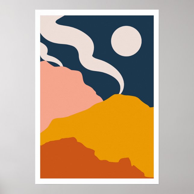 Minimalist Abstract  Poster (Front)