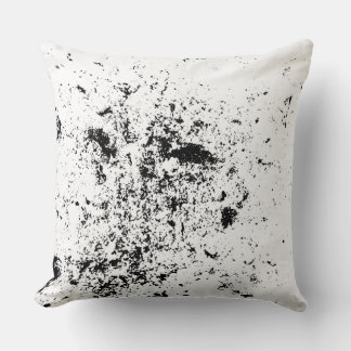 Minimalist Abstract Textured Throw Pillow