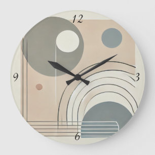 Minimalist Abstract Wall Clock