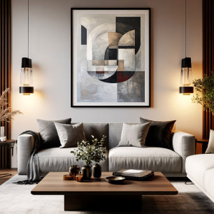 Minimalist Abstraction Poster