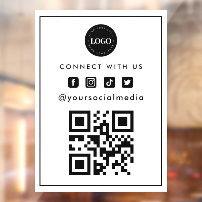 Minimalist Add Logo Qr Code Scan Social Media Wind (Sheet 2)