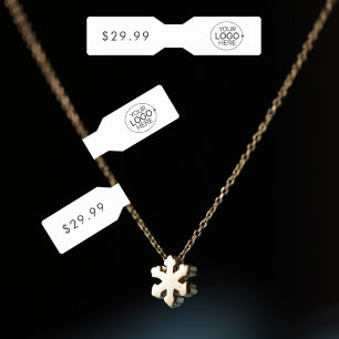 Minimalist Add Your Logo Jewellery Tag Barbell Lab