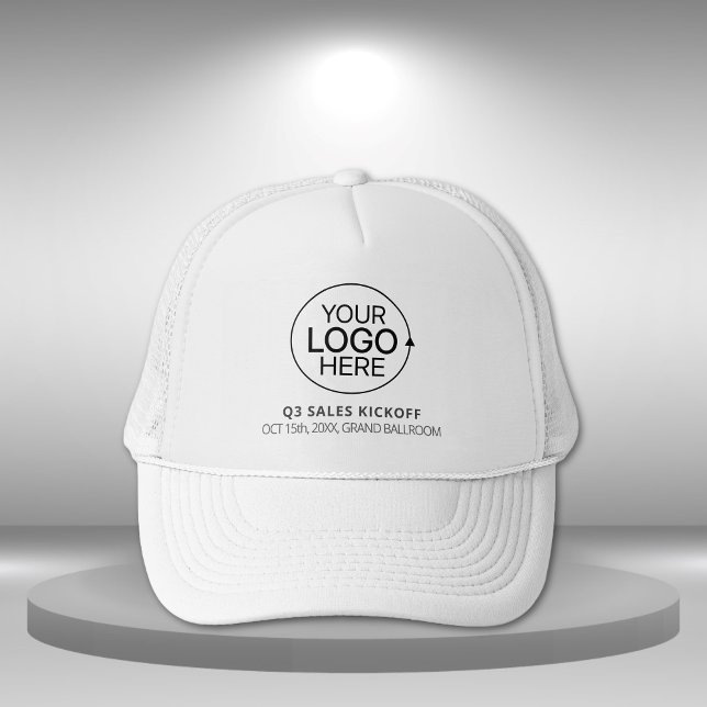 Minimalist Add Your Logo Marketing Small Company Trucker Hat (Minimalist Add Your Logo Marketing Small Company Trucker Hat)