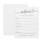 Minimalist Advice for the Parents Baby Shower Card