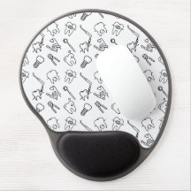 Minimalist Aesthetic Dental Icons Pattern Mouse Pa