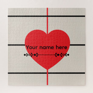 Minimalist Aesthetic Design – Inspirational Quote  Jigsaw Puzzle