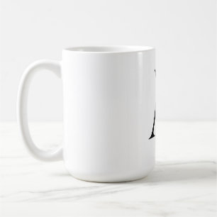 Minimalist AK Monogram Coffee Mug