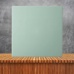 Minimalist Aloe Vera Green Solid Colour Ceramic Tile<br><div class="desc">Minimalist Aloe Vera Green Solid Colour</div>