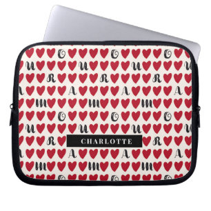 Minimalist Amour Heart Pattern Laptop Sleeves Gift