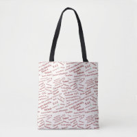 Minimalist Anatomy Pattern - Medical Student Tote
