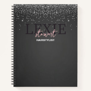 Minimalist and Elegant Hair Stylist Notebook
