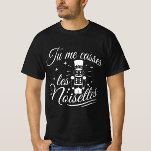 Minimalist and funny: unique hazelnut puzzle T-Shirt