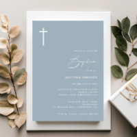 Minimalist and simple photo baptism christening