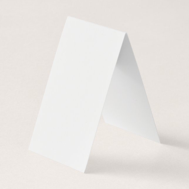 Minimalist Arch Wedding Place Card (Back)
