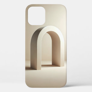 Minimalist Architectural Arch - Modern Aesthetic B iPhone 12 Case