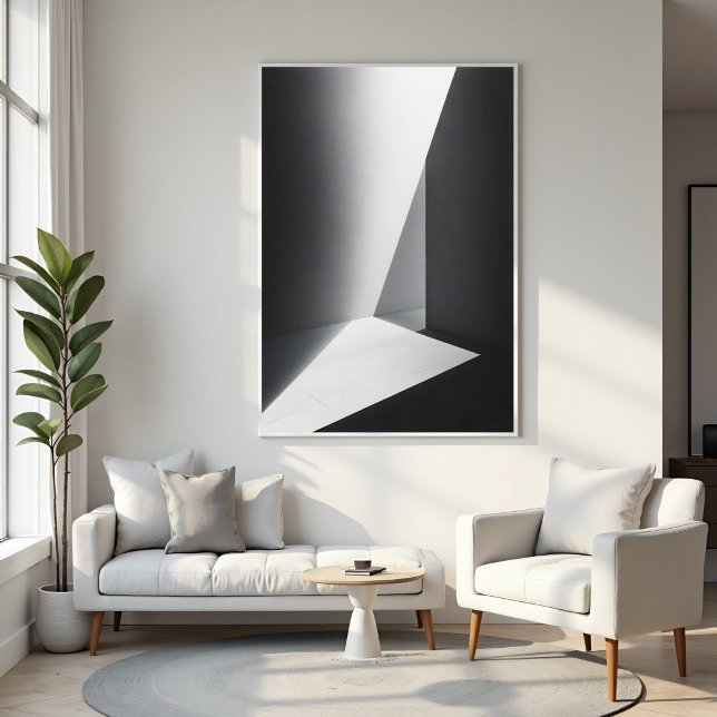 Minimalist Architectural Light and Shadow Poster (Creator Uploaded)
