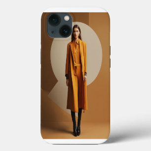 Minimalist Art Company Logo - Fashion & Digital iPhone 13 Case