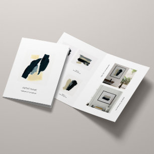 Minimalist Artist Brochure Template