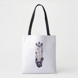 Minimalist Artistic "Miniature Assemblage" Graphic Tote Bag