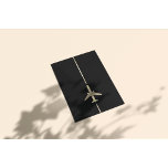 Minimalist Aviation Flyer<br><div class="desc">Minimalist Aviation Flyer with gold aeroplane vector image.</div>