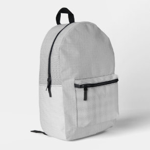 Minimalist Back to School Aesthetic Printed Backpack