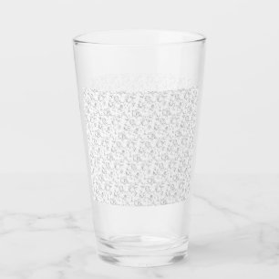 Minimalist Back To School Name Design Glass