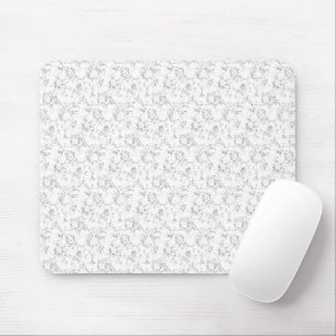 Minimalist Back To School Name Design Mouse Pad