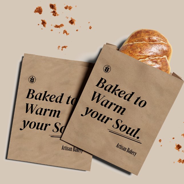 Minimalist Bakery Sourdough Bread Paper  Favour Bag (Creator Uploaded)