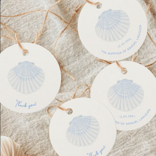 Minimalist baptism thank-you Favour Tags