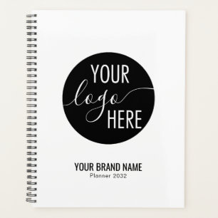 Minimalist Basic Professional Company Logo Planner