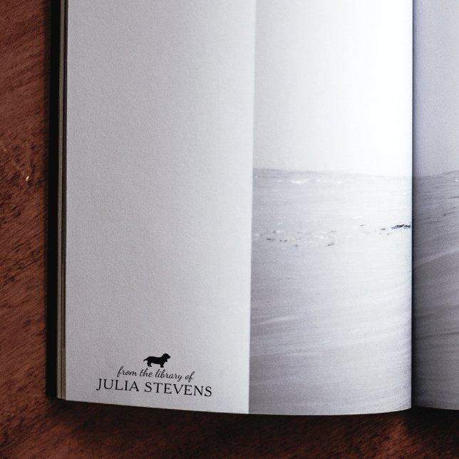 Minimalist Basset Hound Dog Rubber Stamp (Creator Uploaded)