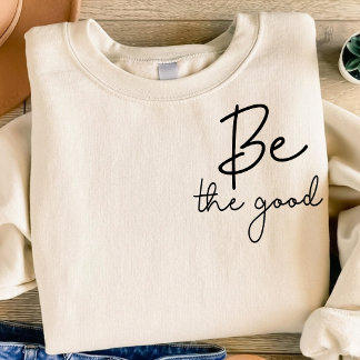 Minimalist Be the Good Signature Script T-Shirt