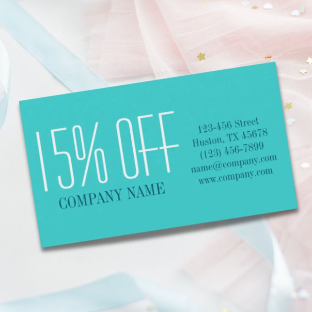 Minimalist beauty makeup artist hair salon teal business card (Minimalist beauty makeup artist hair salon teal business card)