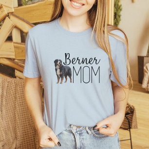 Minimalist Berner Mum Gift Bernese Mountain Dog T-Shirt
