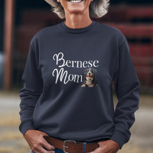 Minimalist Bernese Mum Gift Bernese Mountain Dog Sweatshirt