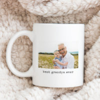 Minimalist Best Grandpa Ever Photo