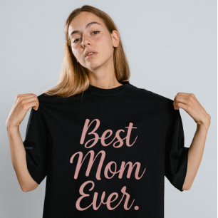 minimalist Best Mum Ever  T-Shirt