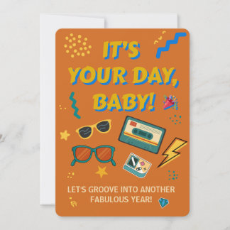 Minimalist Birthday - Elegant Modern Party Card