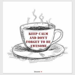 Minimalist Black and White Coffee Mug