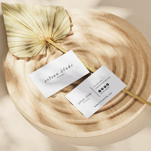 Minimalist Black and White | Modern Professional 