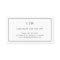 Minimalist Black and White Monogram Modern Elegant