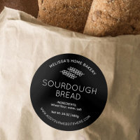 Minimalist Black Bread Loaf Bagels Modern Baker