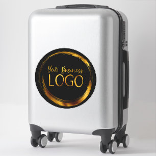 Minimalist Black Business Logo Circle