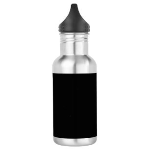 Minimalist Black Cat Silhouette 532 Ml Water Bottle