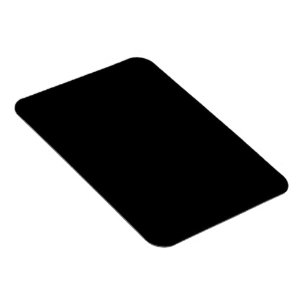 Minimalist Black Cat Silhouette Magnet