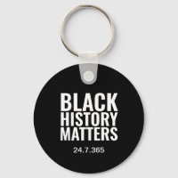 Minimalist BLACK HISTORY MATTERS 24 7 365 BHM